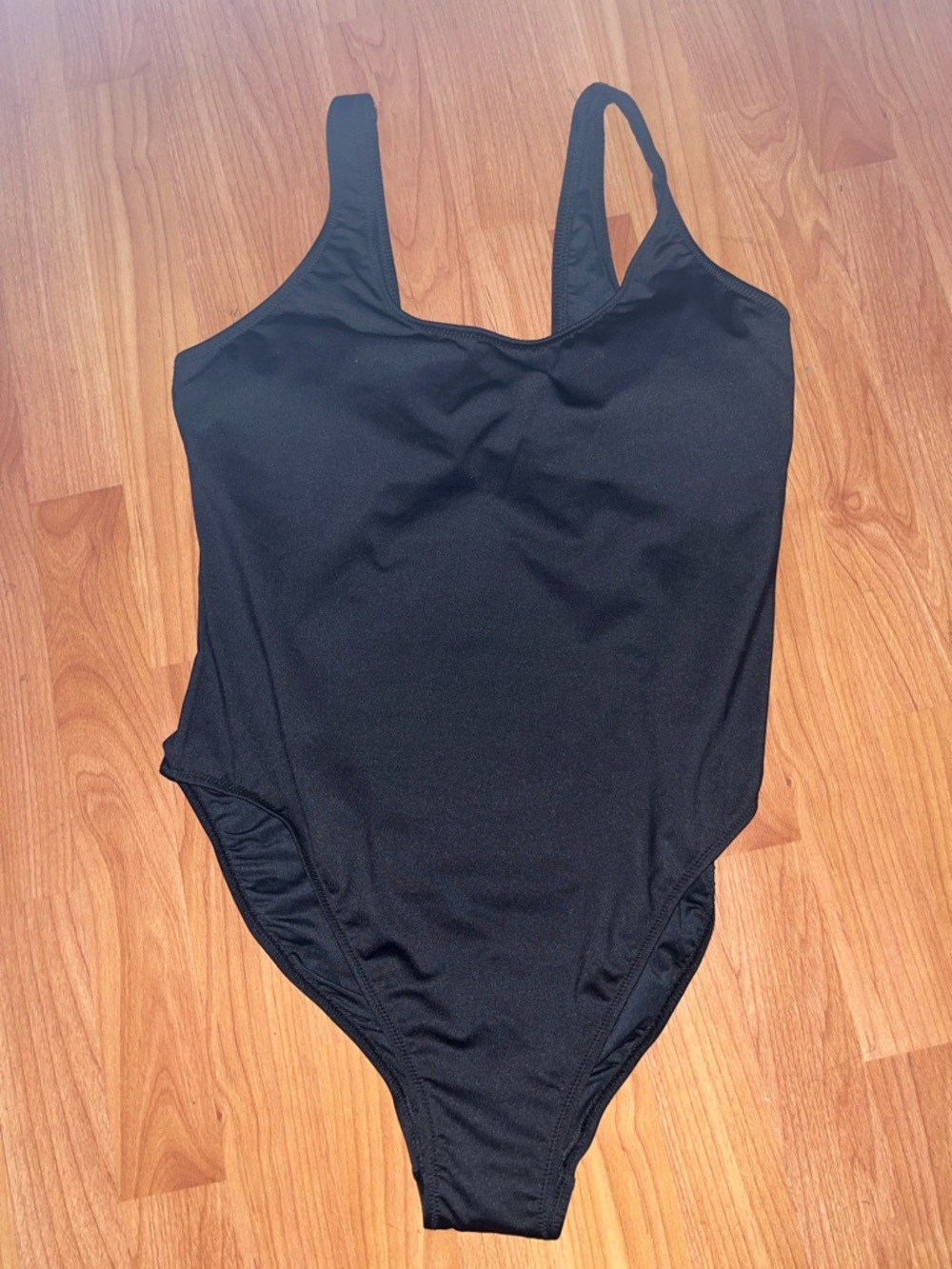 PINK Active Classic Black One-Piece Swimsuit